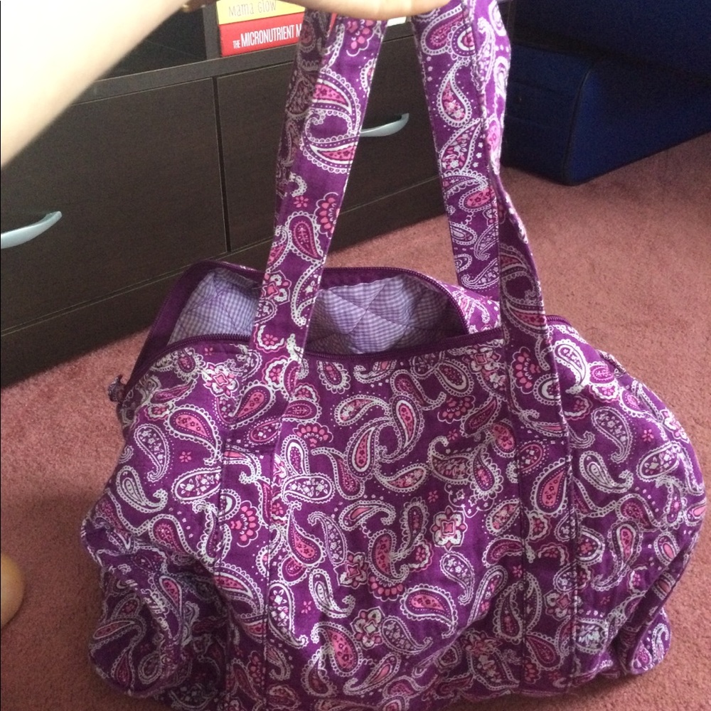 Vera Bradley like Duffle Bag
